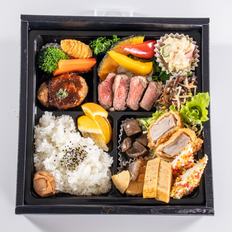 常陸牛ステーキ幕の内
