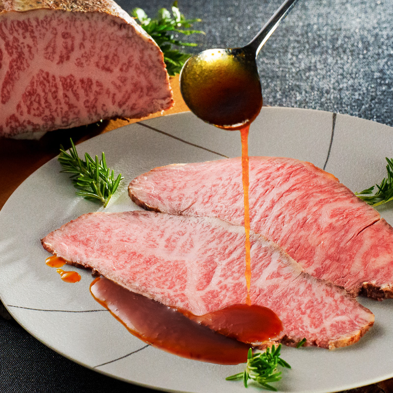 常陸牛吟撰サーロインローストビーフ 100g